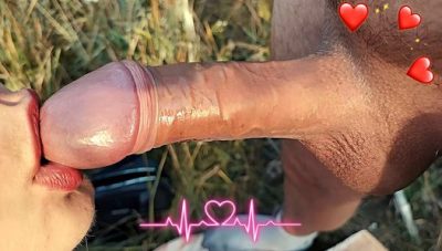 Super Sensual Blowjob from Big Tits Blonde MILF – Big Closeup Cumshot