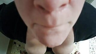 Amateur Blowjob With Cum Swallow