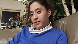 Amateur teen wants to learn how to lick and suck a hard cock