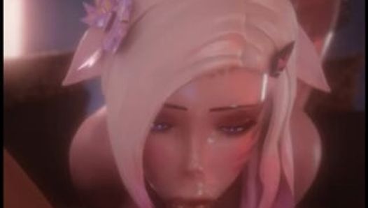 Bi kittyyevil  ( Exciting and very milky blowjob rich tongue and throat)