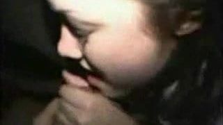 Blow Job and Swallow in Car