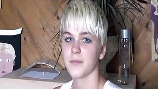 Claudia Downs is a flexible slut who gets off on fucking in all sorts of positions.