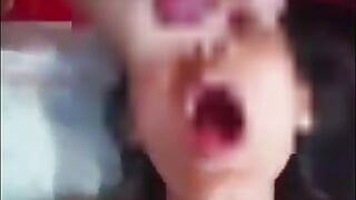 Cum load on my ex girlfriend face