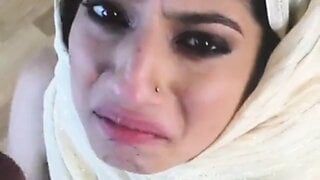 Desi Bhabhi Cum swallowing eat sperm mouth jizz tasty load