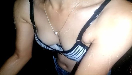 Desi Village Girl Gets a Creampie in her tight wet juicy Pussy