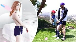 Ella Cruz And Lola Leda Gobble Up A Huge Cock & Swallow It Deep Down Into Their Throats – Exxxtra Small