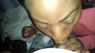 getting head from this bitch 1-20-2013