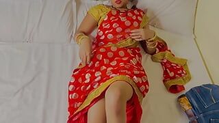 Honeymoon first night young Indian wife fucking