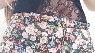 Hot 18-year-old’s college outfit – DepravedMinx