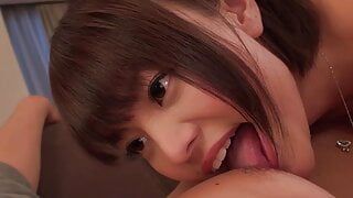 hot asian teen gets a creampie from her stepbrother