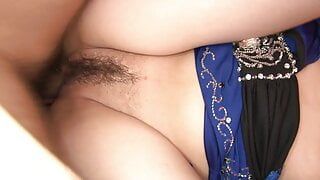 HOT GIRL ENJOYS A DILDO FUCK THEN RIDES COCK LIKE A PRO