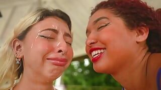 I’m horny as my friends spit on my face GGmansion