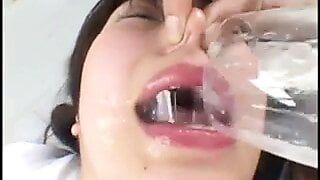 japanese cum swallow
