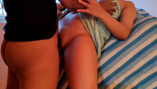 My Brother-in-law Fucked Me Before I Go To Take Shower.