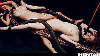 Real Life Hentai – Aliens fuck Jia Lissa & Rae Lil Black