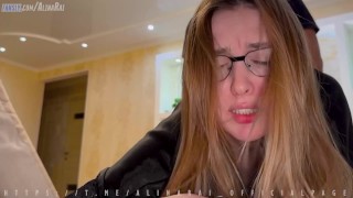 Sexual experience between stepmom and stepson happened when her hand got stuck in the couch