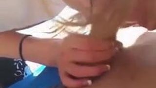 stranger bj at beach
