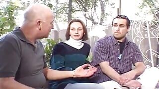 Two busty hot blonde sluts adore sharing cum after a nice hard bang