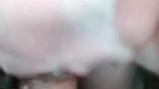 wife gets 1st oral creampie