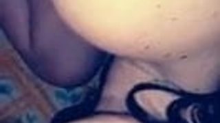 18 year old squirts all over my creampie