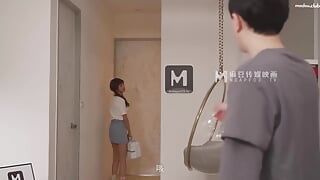 A big-breasted girl is tempted to have sex with her uncle