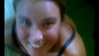 Another Dumb Slut Takes a Facial