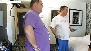 BBW bitch fucks hardcore in pussy hole after 69 position