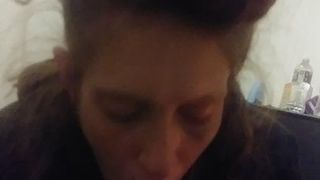 blowjob from slim white chick