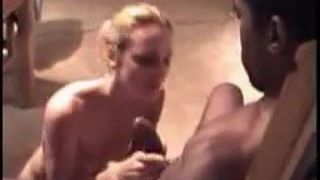 Cuckold  – Wife goes black while hubby captures it on film