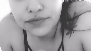 DEEP THROAT!  THIS GIRL SWALLOWS ALL THE CUM