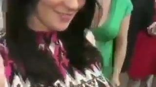 Girls party and feast on cum