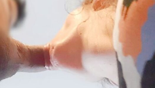 he uses my throat to discharge his huge amount of cum in my mouth and i love this