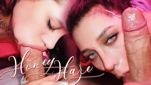 HELPING MU STEPSISTER WITH ORAL HOMEWORK. HONEY HAZE