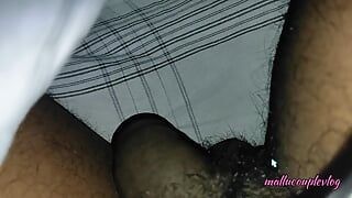 Homenade handjob for my stepson cock