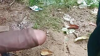Indian beauty Desi bhabhi forest outdoor hard-core Sex video