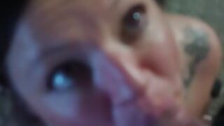 My First Vid Swallowing Cum And Piss For YOU GUYS!