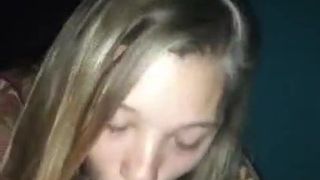 My slut sucking so nice for cum