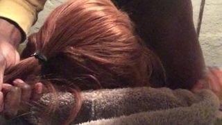 Redhead broke quarantine to suck bbc