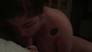 Sucking my boyfriends older friend (only 18yo)