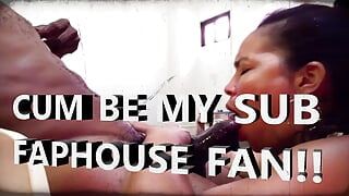THROAT-R-US ….. EVERY MORNING ….  CUM BE MY SUB!